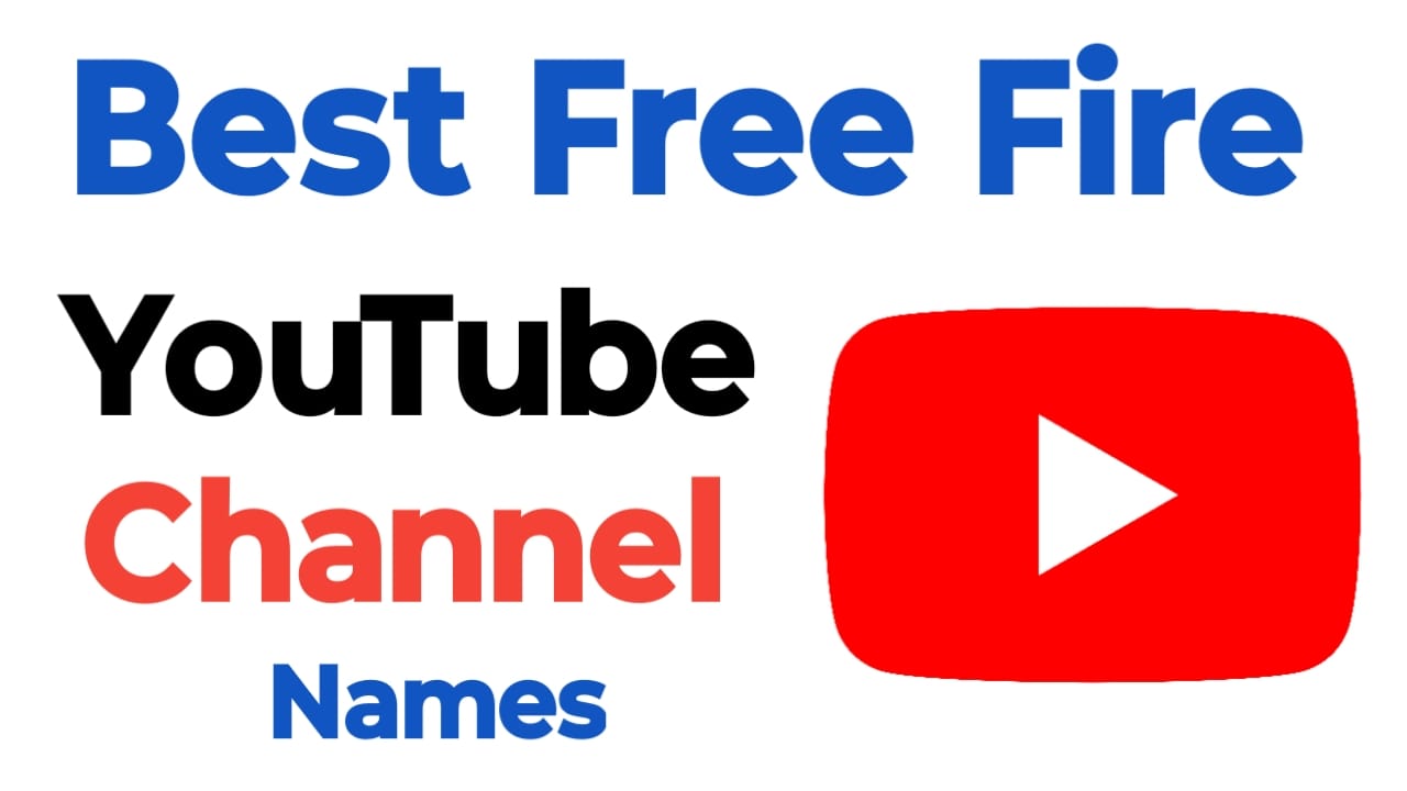 Free Fire Youtube Channel Name List