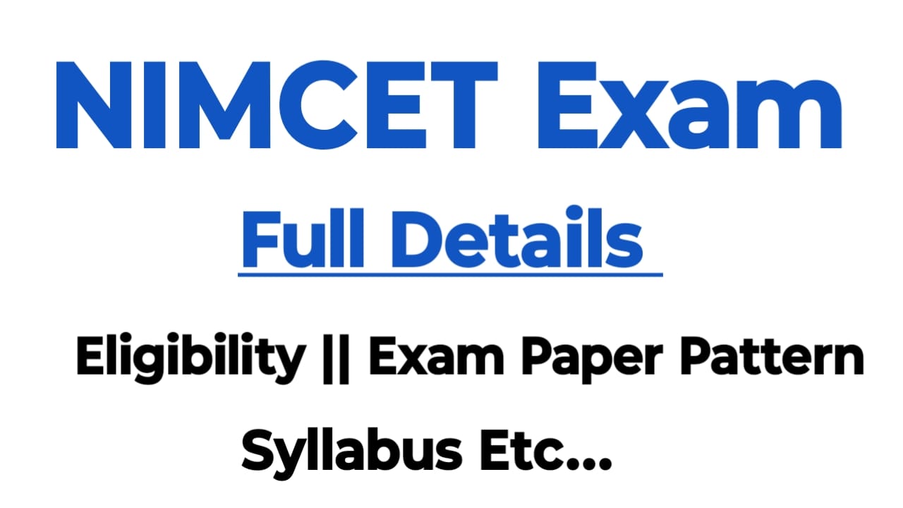 NIMCET Full Form
